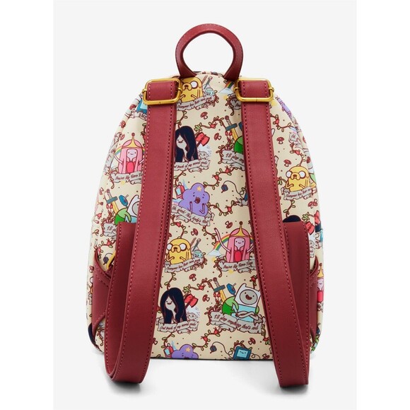 Loungefly Adventure Time Banner Mini Backpack Finn Jake BMO Marceline Bubblegum main image 2